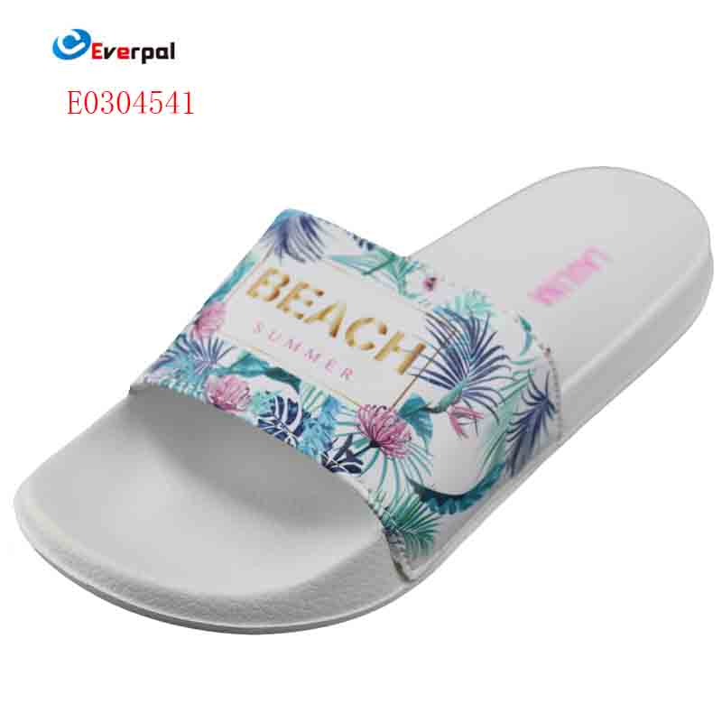 Floral Slides Shoes For Women